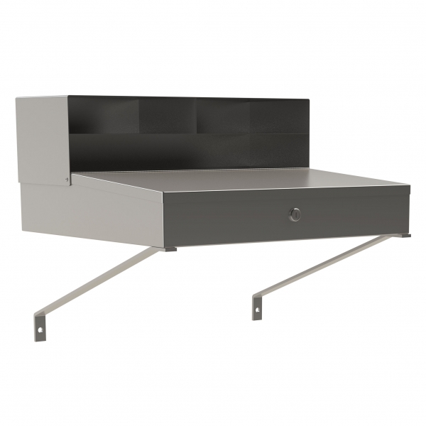 Wall Mounted Stainless Steel Receiving Desk