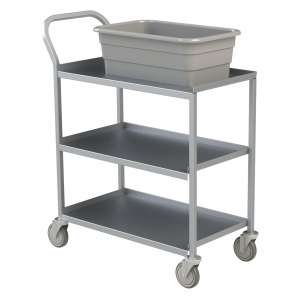 3 Shelf Aluminum Utility Cart