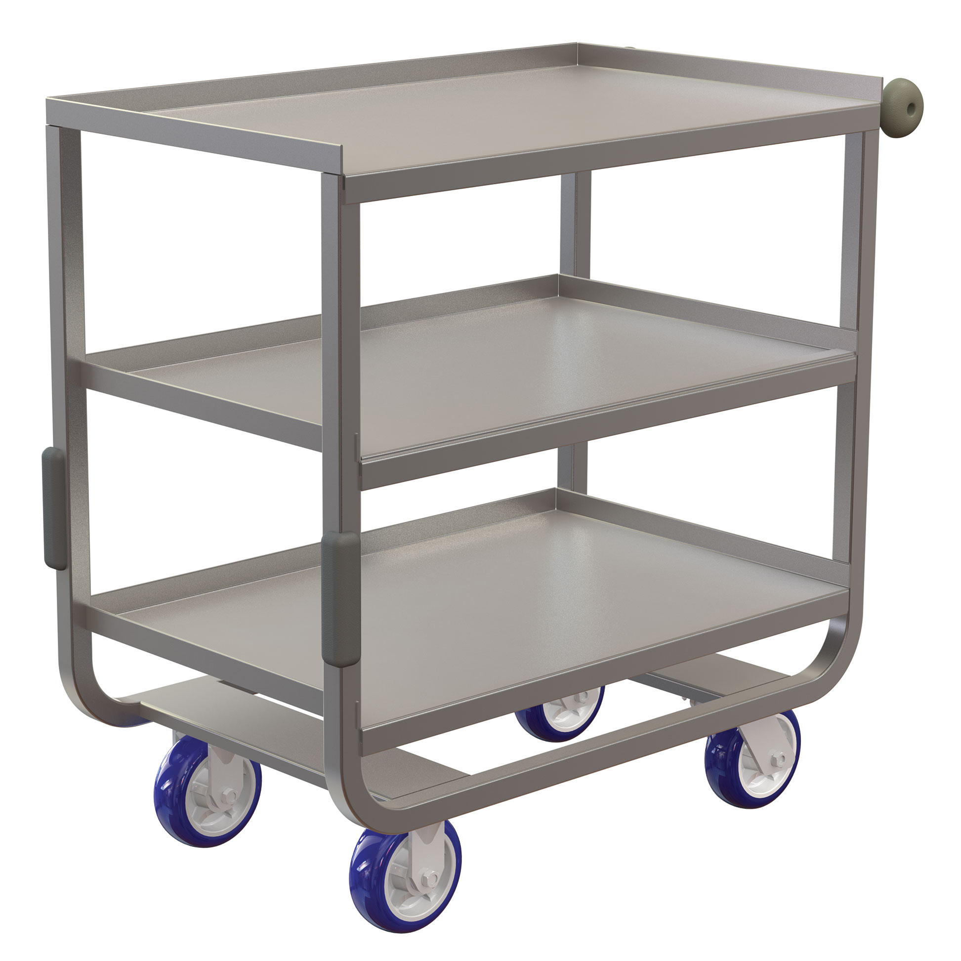 UC7022133 - Stainless Steel 2 Shelf Utility Cart 21 x 33 - Stainless  Steel