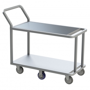 Aluminum Wet Produce Stocking Cart
